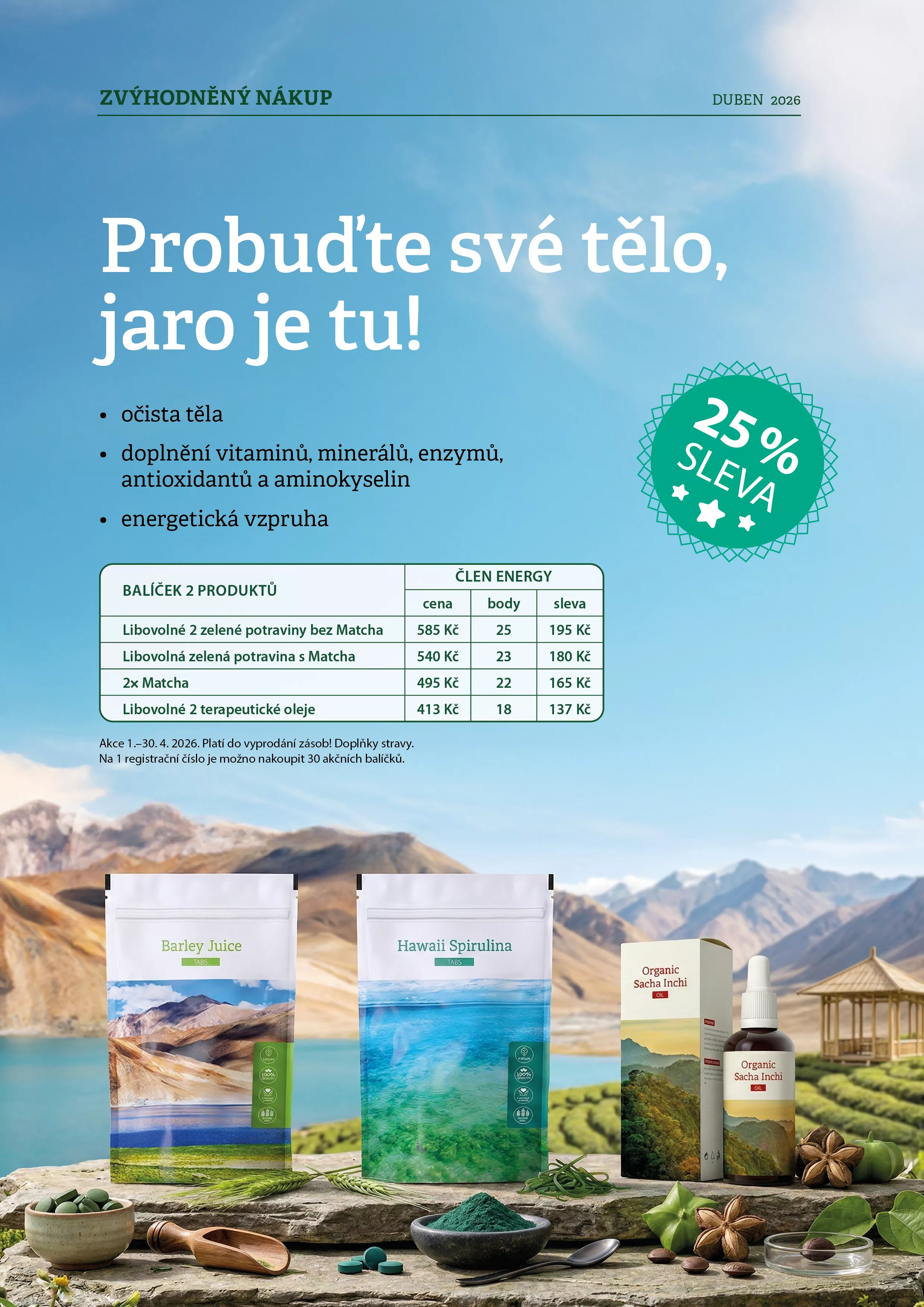 Probuď své tělo, jaro je tu!